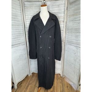 Vintage Bill Blass Trench Coat Removable Lining Men's Size 44L